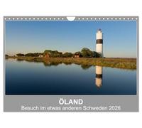 ÖLAND - Besuch im etwas anderen Schweden 2026 (Wandkalender 2026 DIN A4 quer), CALVENDO Monatskalender: Sonneninsel Öland - Insel der Kontraste