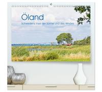 Öland - Schwedens Insel der Sonne und des Windes (hochwertiger Premium Wandkalender 2026 DIN A2 quer), Kunstdruck in Hochglanz: Die schwedische Ostseeinsel Öland in all ihren Facetten.