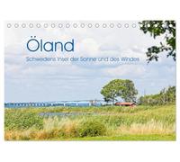 Öland - Schwedens Insel der Sonne und des Windes (Tischkalender 2026 DIN A5 quer), CALVENDO Monatskalender: Die schwedische Ostseeinsel Öland in all ihren Facetten.