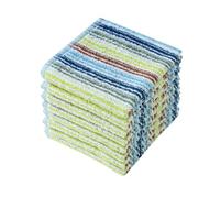Oeleky Lot de 8 Chiffons de Cuisine en Coton Ultra absorbants pour Laver la Vaisselle, 30,5 x 30,5 cm (mélange 1, 30,5 x 30,5 cm)