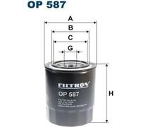 Ölfilter FILTRON OP 587