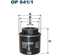 Ölfilter FILTRON OP 641/1