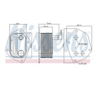 Ölkühler 97 X 64 Compatible Pour KIA Cee'D SW ED Hyundai I30 FD TB