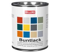 OELLERS Creative peinture multi-supports, 1 L, RAL 3020 rouge signalisation