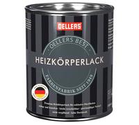 OELLERS Peinture radiateur, 1 litre, RAL 1015 ivoire clair, première qualité, résistante à la chaleur, brillante, ne jaunit pas, très bon résultat pour des surfaces parfaites
