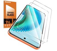 Oelrstfe Verre Trempé pour Honor Magic 6 Lite 5G 2 Pièces,Film de Vitre Protection écran Dureté 15H Anti Rayures Sans Bulless Transparent HD Haute Sensibilité Protecteur D'écran