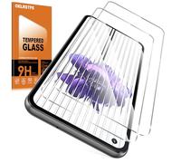 Oelrstfe Verre Trempé pour Nothing Phone (1) 5G 2 Pièces,Film de Vitre Protection écran Dureté 9H Anti Rayures Sans Bulless Transparent HD Haute Sensibilité Protecteur D'écran