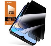 Oelrstfe Verre Trempé pour Oppo A16/A16s/A54s Anti Espion Dureté 9H Anti-Espion Vitre Film de Protection écran Sans Bulles Anti-Rayures Privacy Anti-Spy Confidentialité Protecteur D'écran,2 Pièces