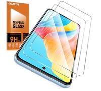 Oelrstfe Verre Trempé pour OPPO A98 5G 2 Pièces,Film de Vitre Protection écran Dureté 9H Anti Rayures Sans Bulless Transparent HD Haute Sensibilité Protecteur D'écran
