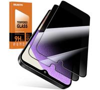 Oelrstfe Verre Trempé pour Samsung Galaxy A32 5G Anti Espion Dureté 9H Anti-Espion Vitre Film de Protection écran Sans Bulles Anti-Rayures Privacy Anti-Spy Confidentialité Protecteur D'écran,2 Pièces