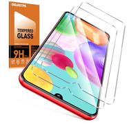 Oelrstfe Verre Trempé pour Samsung Galaxy A41 2 Pièces,Film de Vitre Protection écran Dureté 9H Anti Rayures Sans Bulless Ultra Transparent HD Haute Sensibilité Protecteur D'écran