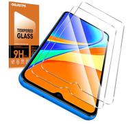 Oelrstfe Verre Trempé pour Xiaomi Redmi 9C/Redmi 9C NFC 2 Pièces,Film de Vitre Protection écran Dureté 9H Anti Rayures Sans Bulless Ultra Transparent HD Haute Sensibilité Protecteur D'écran