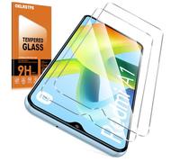 Oelrstfe Verre Trempé pour Xiaomi Redmi A1/A1+/A2/A2+ 2 Pièces,Film de Vitre Protection écran Dureté 9H Anti Rayures Sans Bulless Ultra Transparent HD Haute Sensibilité Protecteur D'écran