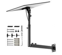 OELZWVN Starlink Gen 3 Support réglable à 360° avec adaptateur de tube pour kit Internet Starlink Standard 4/4X, kit de montage mural long Starlink