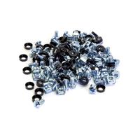 OEM 50 Pack of Silver M6 Cage Nuts Screws 19" M6-C50S