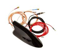 OEM Antenne Combo GPS/LTE/FM/AM pour Voiture – Antenne extérieure étanche avec 4 câbles RG174 de 3 m et connecteurs Fakra JCM072