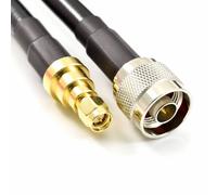 OEM Câble coaxial CF400 2,5 m N mâle vers SMA mâle | Câble d’extension RF 50 ohms à très faibles pertes CC-NM-SM-2.5-CF-400