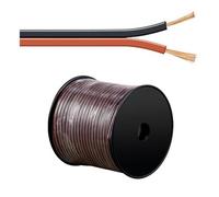 OEM CABLE POUR ENCEINTES AUDIO NOIR / ROUGE 2,5 MM