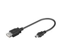 OEM CAVO ADATTATORE MINI USB B MASCHIO A A FEMMINA