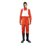 OEM Combinaison Orange X-wing Rebel Fighter Pilot + Gilet Flak blanc Costume Star Wars