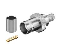 OEM CONNETTORE BNC FEMMINA. A CRIMPARE PER RG59/62
