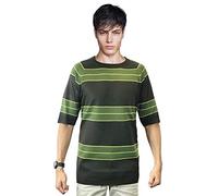 OEM Kurt Cobain Pull Chemise rayée Verte Costume Nirvana Sent comme l'esprit Adolescent (L)