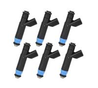 OEM Lot de 6 injecteurs de carburant FJ454 04854181 compatibles avec Jeep Grand Cherokee Wrangler TJ 99-04 modèles 4854181