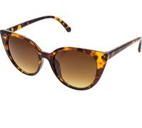 OEM Lunettes de soleil femmes Oval Noblest Annealed Black-Brown frames Brown Glass