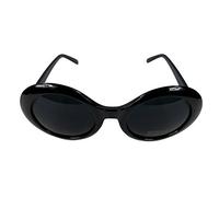 OEM Lunettes de soleil Kurt Cobain Alien Shades Lunettes à monture épaisse Nirvana (Noir)