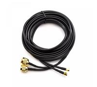 OEM N Male / SMA Male 10m Twin Gold Câble coaxial CC-NM-SM-10-D-G