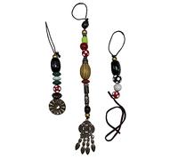 OEM Perles de cheveux de pirate de style Jack Sparrow exactes pour accessoires de perruque