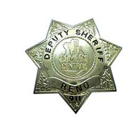OEM Reno 911 Badge étoile du shérif adjoint Central Comedy Police TV Props