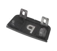 OEM Spec Capuchon de bouton P de rechange pour Range Rover Sport 2014-2020 Couvercle de commutateur de commande de frein de stationnement LR086213 Garniture argentée