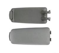OEM-Spec Housse d'accoudoir en cuir pour A4 pour B6 pour B7 années de modèle 2001 à 2008 Numéro de pièce 8E0864245E (gris)