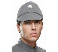 OEM Star Wars Imperial Officer Cap Hat Wear Costume Noir Gris Vert Couleur/Taille (L, Gris)