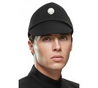 OEM Star Wars Imperial Officer Cap Hat Wear Costume Noir Gris Vert Couleur/Taille (M, Noir)