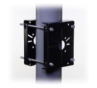 OEM Support de Poteau Double Face pour Caméra IP Noir 09.104