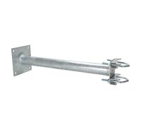 OEM Support mural métallique pour mât 50 cm | Fixation extérieure robuste pour antennes 03.008