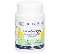 Oemine Complément alimentaire Onagre Bio – Huile pressée à froid, Vitamine E – 1000 mg 60 capsules