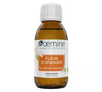 Oemine Eau Florale Alimentaire Fleur d'Oranger Bio 125ml