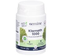Oemine Complément alimentaire Klamath 1000 Bio – 60 gélules – Vitamines A, B1, B2, B3, B5, B6, K
