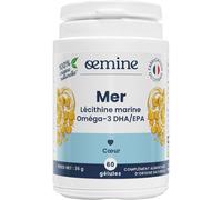 Oemine Mer Lécithine Naturelle Marine Riche En Omega 3 Capsules 60