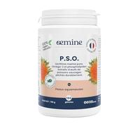 Oemine PSO Lécithine Marine, 180 Gélules - Oméga 3 460mg, Complément Alimentaire Riche en Phospholipides EPA, DHA - Phospholipides, Phosphatidylcholine, Algue Ascophyllum Nodosum, Iode Organique