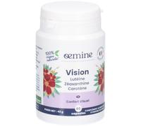 Oemine Vision 60 Gélules (1 Mois) - Lutéine 16mg, Zéaxanthine 870 mcg, Bêta-Carotène 4,8mg, Huile de Germe de Maïs & Huile de Carthame - Complément Alimentaire d'Origine Naturelle