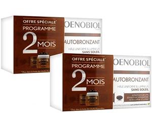 Oenobiol Autobronzant Hale uniforme et lumineux sans soleil - Lot de 4 boites