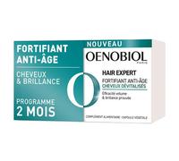 Oenobiol Cheveux Hair Expert Fortifiant Anti-Âge Lot de 2 x 30 capsules