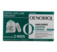 Oenobiol Complément alimentaire HAIR EXPERT Anti-Âge – Croissance et densité – 2 x 60 comprimés