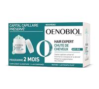 Oenobiol Hair Expert Chute de cheveux Anti-Âge 2 x 60 comprimés