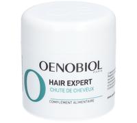 OENOBIOL HAIR EXPERT Chute de Cheveux - Nouvelle formule concentrée cheveux- Favorise la croissance Préserve densité des cheveux Complément alimentaire 60 capsules Programme 1 mois Capsule(S) pc(s)