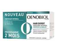 Oenobiol Cheveux Hair Expert Fortifiant Intégral Lot de 2 x 60 comprimés